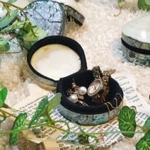 미니 자개함 트레이 조개 보석함 케이스