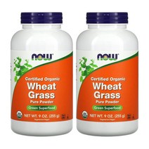 1+1 나우푸드 밀싹 분말 wheat grass 255g USDA GMP 코셔 베지테리언, 1개, 기본