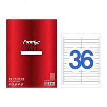 폼텍 화일인덱스라벨지 100매 모음, LS 3628 M157390