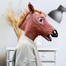 라텍스 가면 갈색 말, 쿠J 본상품선택, 쿠J 본상품선택