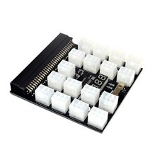 HP 서버 전원 변환 보드 64 핀 12x6 어댑터 카드 수동 스위치 1200W 750W PSU GPU BTC 마이닝, [02] 02