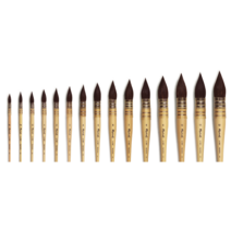 라파엘 803 수채화붓 몹브러쉬 다람쥐털 둥근붓 0~12호 낱개, 8호(17*42mm)