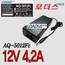 12V 4A/4.2A 국산어댑터 BanQ벤큐/루컴즈Lucoms/와사비망고/한성모니터 다비/TG삼보/타라LCD/KXG경성큐닉스 모니터 로더스어댑터, 1개, 어댑터만