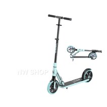 출퇴근용 접이식 킥보드 성인 휴대용 스쿠터 초경량 원터치 핸들 폴딩 높이조절 취미 초등, 민트