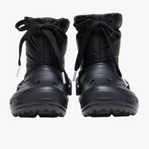 크록스 클래식 라인드 네오 퍼프 부츠 털 크록스 방한화 패딩슈즈 패딩부츠 패딩크록스 블랙