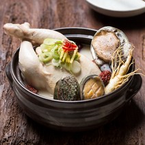(인기)닭 한마리 전복삼계탕 1.4kg 1팩 보양식 영양식 국내산 닭 국내산 전복 아이스박스포장 간편조리