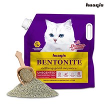휴애니스 벤토나이트 6kg 최상급 고양이 모래, 12kg(6kg+6kg)