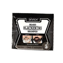 5mins 흑화 수염 샴푸 염색 수염을 검정 15ml 허브 내츄럴 더 빠른 흑화 수염 착색 회색 제거