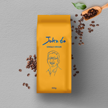 John60 브라질 세하도 원두 커피원두, 4.모카포트 분쇄, 200g