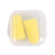 코골이방지기구 코로숨쉬기 20PCS/10Pairs 여행 수면 소음 방지 귀마개 감소 소프트 테이퍼 폼 이어 플러그, 04 1box yellow