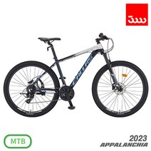 (완조립사은품) 삼천리 2023 아팔란치아 칼라스30 24단 27.5인치 MTB 자전거, [S] 실버 다크블루  (완조립)