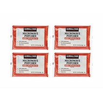 커클랜드 MICROWAVE 팝콘 93.5g×4봉(글루텐 프리) カークランド MICROWAVE ポップコーン 93.5g×4袋 （ グルテンフリー ）