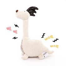 바보사랑 헙스 멜란지 롱룡 인형 화이트.스토어봄