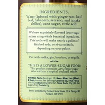 미국직구 포틀랜드 시럽스파이시 진저 시럽(12Fl Oz(2팩), 수량, 상세참조