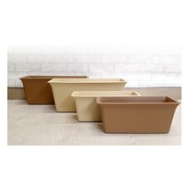 웰빙직사각화분 베란다 옥상 홈가드닝 대형 초화박스 고추키우기 텃밭 가꾸기 화분