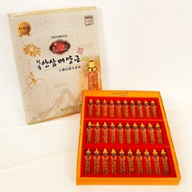 금산 한국인삼유통공사 산삼배양근 음료형 30병 선물 부모님 생일 할아버지 할머니 60대 70대 80대 어른들