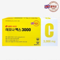 경남제약 아스코르빈산 레모나맥스 비타민C 3000mg TN104, 300g, 3g, 100포