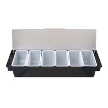 바이굿즈 가니쉬 케이스 + 6구 양념통, 1세트