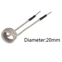열 교환기 코일 소형 고주파 무화염 유도 히터 키트 자동차 차고에서 볼트 제거기 1000W, 2.2mm, 1개
