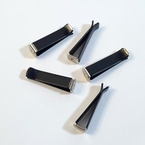 긴 사각 차량용 벤트 클립 ( 블랙 ) diy 재료 만들기 몰드몰 석고방향제, 100개