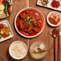 [미터스]대구 동인동찜갈비 매운 돼지갈비찜 맛집 레시피 밀키트 750g, 1개