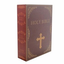 비밀안전 금고 NEW 북세이프 다이얼타입 바이블(특대) x2 저금통, 단품