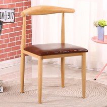 가정용의자 등받이 식탁의자 북유럽스틸 우각의자 캐주얼심플 스툴의자 레스토랑 밀크티 테이블의자세트, T03-두껍고견고한 물푸레나무 P