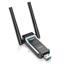 EDUP USB 와이파이 어댑터 1300Mbps 무선 와이파이 소프트 AP 듀얼 밴드 네트워크 카드 와이파이 동글 외부, 01 EP-AC1698