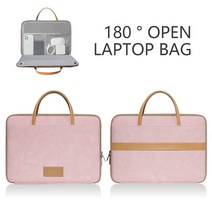 16인치 노트북파우치 귀여운 Laptop Bag Sleeve Case 12 13.3 15.6 14 inch Shoulder Notebook bag For Mac, 02 PINK_01 13-14INCH