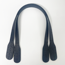 [핸들가게] 천연가죽 토트핸들 42cm (H805), 블랙