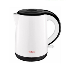 테팔 세이프티 무선 전기 주전자 KO2611 스텐 전기 포터 화이트앤블랙 커피포트 1L, KO2611KR