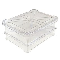 베이커리박스 1/2 (투명) 빵보관통 반죽보관통