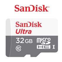 샌디스크 아이나비 A300 마이크로SD카드 외장메모리카드 32G 울트라 어댑터증정, 32GB