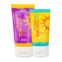 보브 유브이 데일리 선크림 70ml 150ml 끈적임없는 백탁현상없는