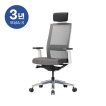 듀오백 듀오백 Q7 PLUS 14HLDAS-CW 메쉬의자 사무용의자, 레드