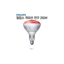 필립스 적외선 조사기 전구 250W 1개