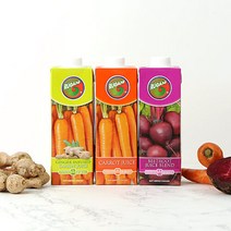 루가니 착즙 당근주스 (당근 진저 비트) 750ml X 3개입, 당근 750ml 3개입
