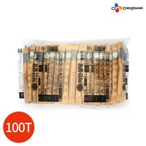 CJ 백설 하얀 설탕 롱 슈거 500g (5g x 100개), 없음