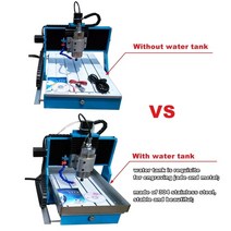 레이저조각기 4 축 CNC 6040 2.2KW 선형 가이드 레일 금속 조각 1500W Mach3 라우터 밀링 머신 3040 핸드 휠, [05] Addional water tank, [06] 2200W 600x900mm