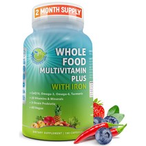 북미 멀티비타민 베스트 셀러 TOP, 88_1.홀푸드 멀티비타민+아이론 180정