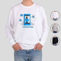 아토가토 SNS 마케팅 공유 인플루언서 맨투맨 후드티