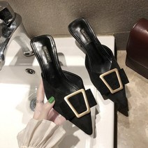 펌프스 플랫 스틸레토 레오파드 미들힐 호피 구두