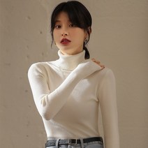 블링앤수 기본핏 터틀넥 니트 AZB004