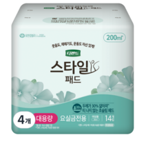디펜드 여성용 스타일 초슬림 패드 대용량, 1개