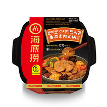 하이디라오 즉석훠궈 230g x 12개(한박스) 토마토 소이미트 훠궈, 3가지 맛 각각 4개씩(총 12개)