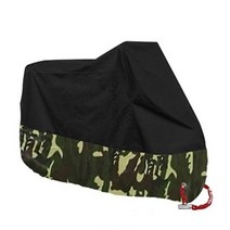 오토바이커버 방수 바이크 바디커버 야외 UV 오토바이 커버 M L XL 3XL 4XL 모터 케이스 히토트윈 야마하 로얄 스타 1300, XXL+Army