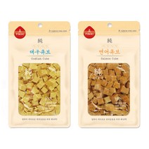 피니키 사각사각 큐브 간식 연어대구 80g, 연어