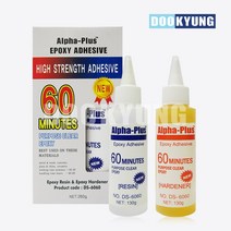 K_덕수 알파플러스 60분 에폭시 접착제 DS-6060, 단품