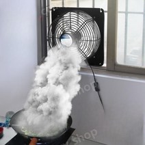 가정용환풍기 이동식 벽부형 배기휀 하우스 유동팬, 14인치 강화이중메쉬커버 2미터