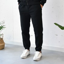 핫코드 남성용 겨울 포시즌 빅사이즈 기모 조거팬츠